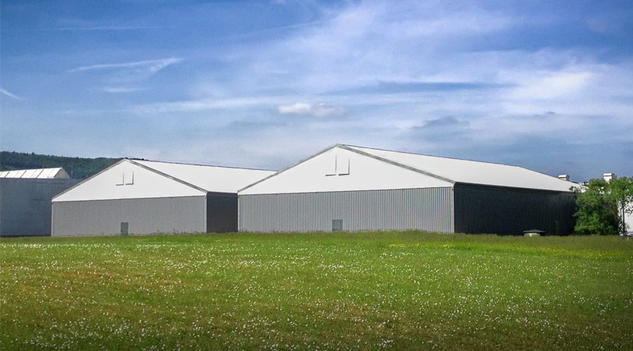 Lagerhallen und Leichtbauhallen